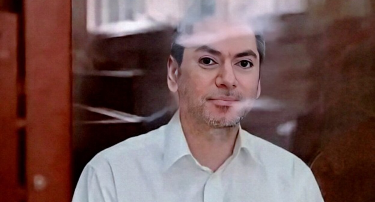 Григорий Мельконьянц в зале суда. Фото: https://armeniatoday.news/law-ru/767997/